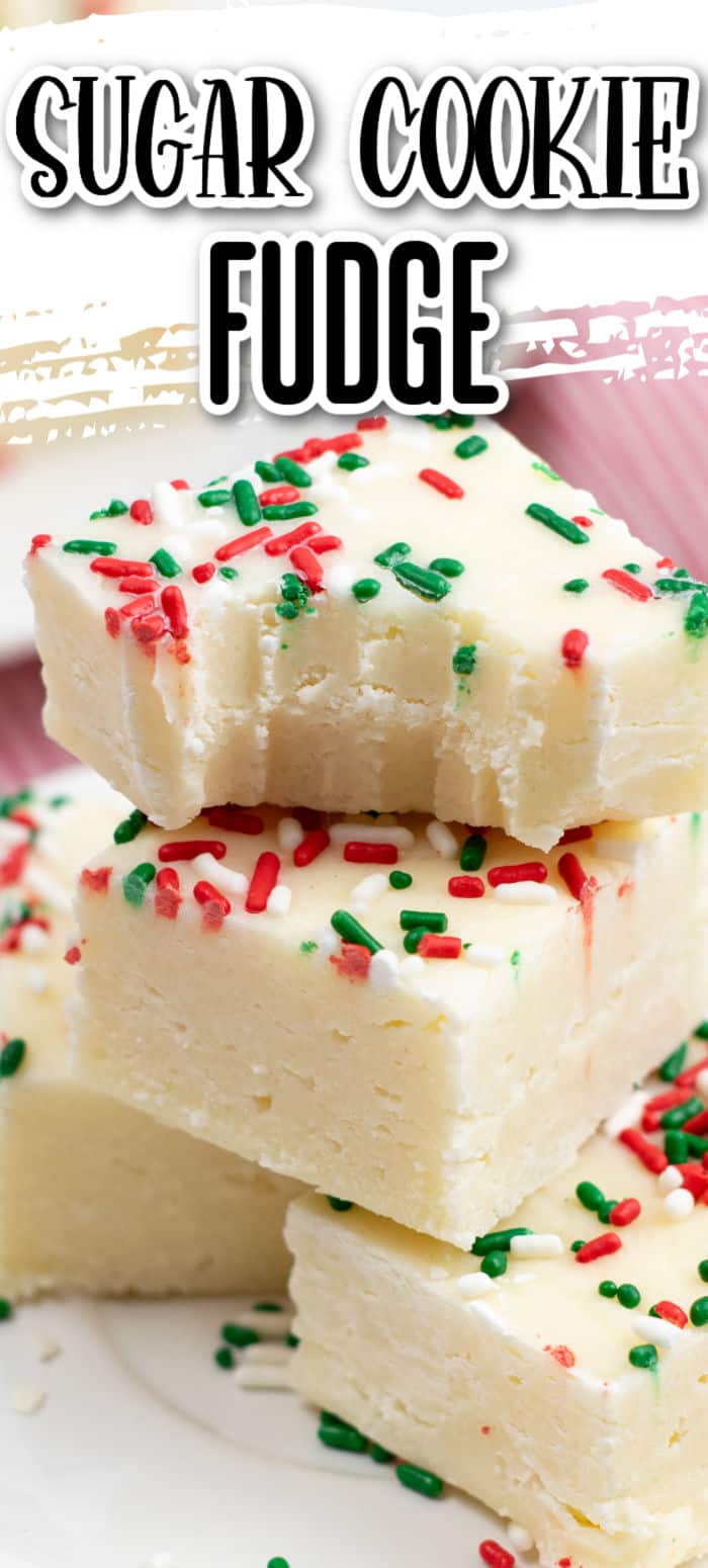 Sugar Cookie Fudge Recipe