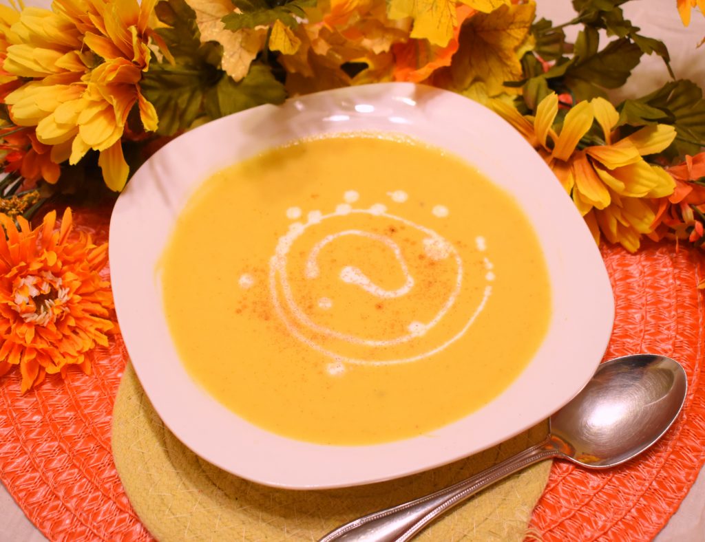 Roasted Butternut squash soup 