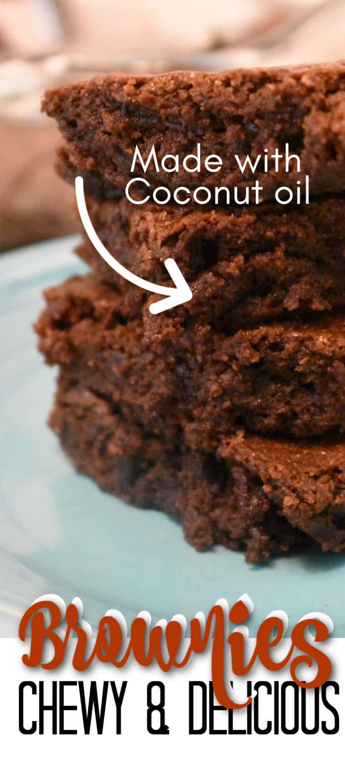 The Ultimate Delicious Fudgy Coconut Oil Brownies
