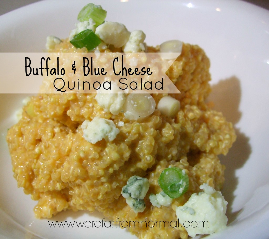 Buffalo & Blue Cheese Quinoa