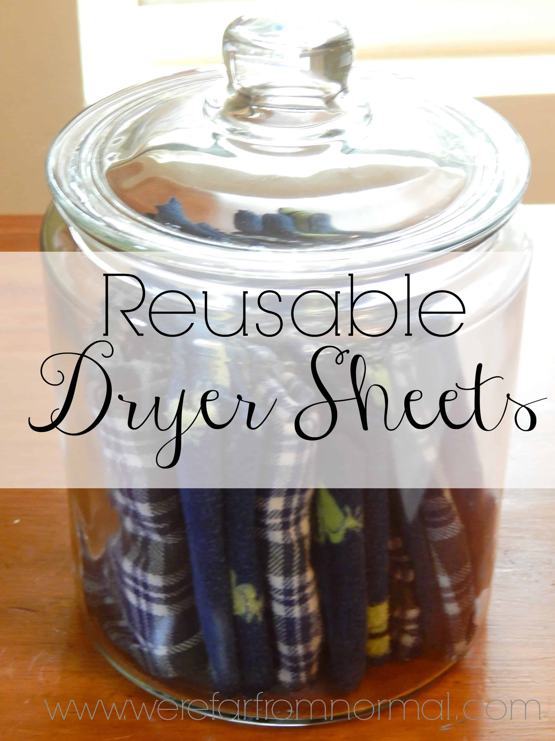 reusable dryer sheets