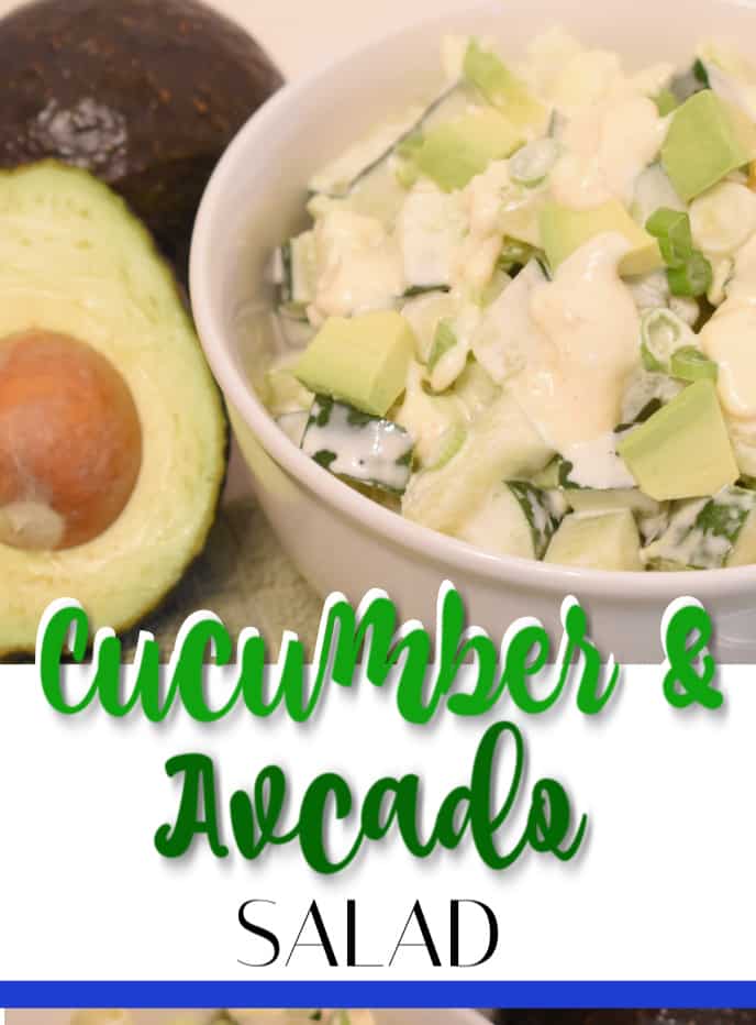 cucumber avocado salad 