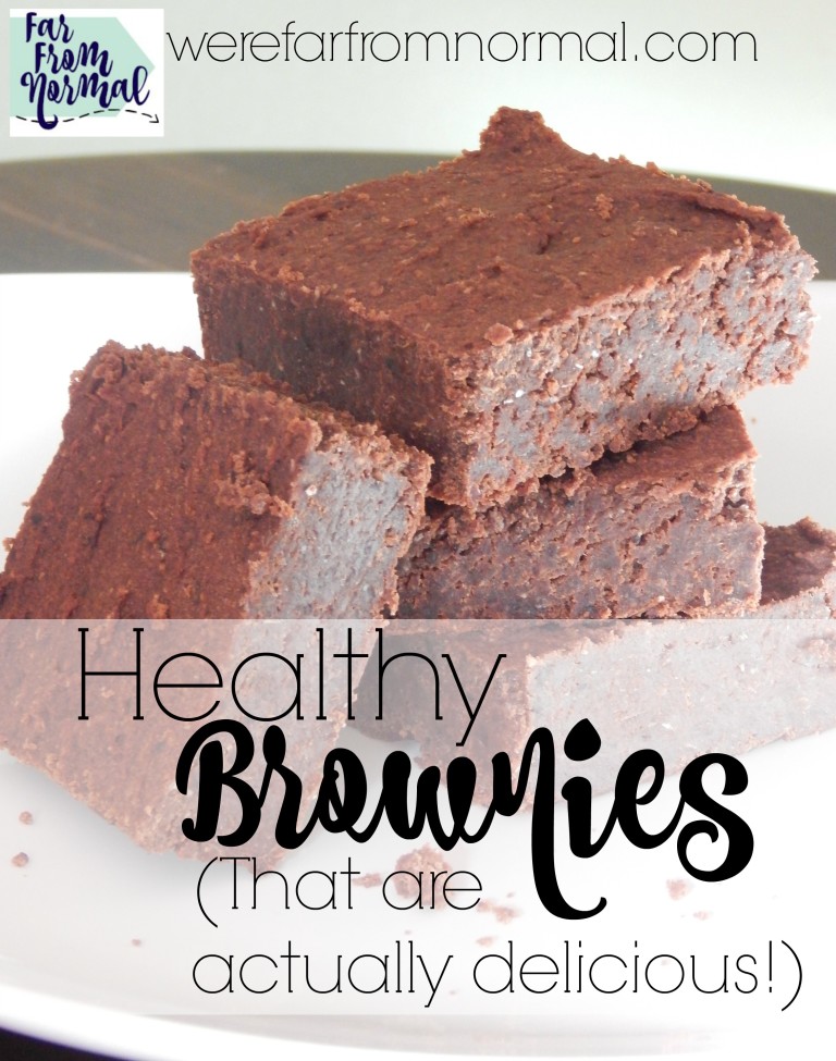 Healthy Brownies (That actually taste delicious!)