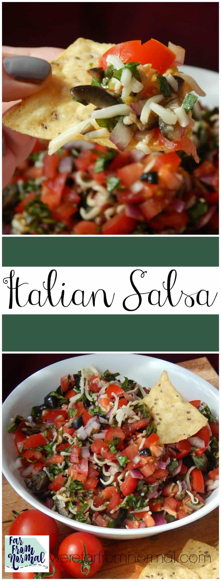 Fresh & Flavorful Easy Italian Salsa | Far From Normal