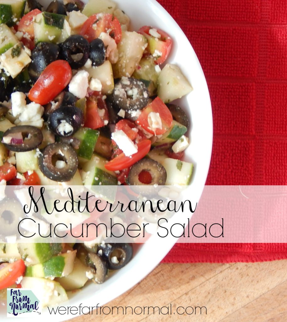 Mediterranean Cucumber Salad 