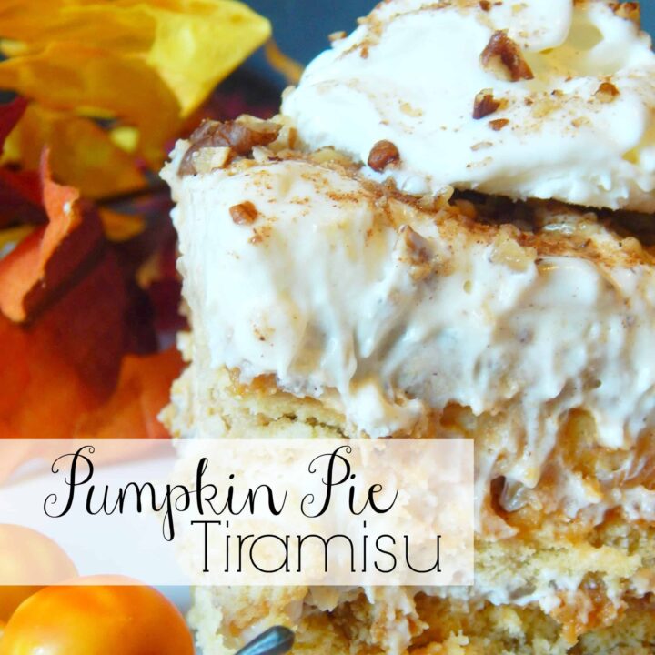 The Most Amazing Pumpkin Pie Tiramisu