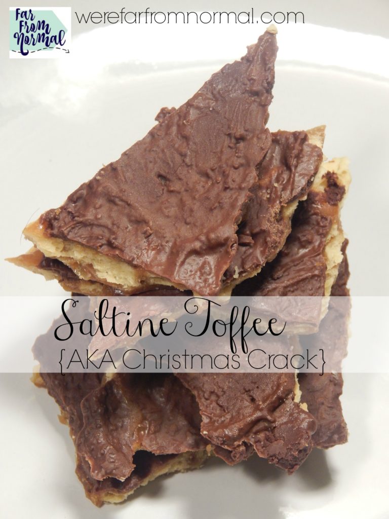 Easy & Delicious Saltine Toffee (AKA Christmas Crack!)