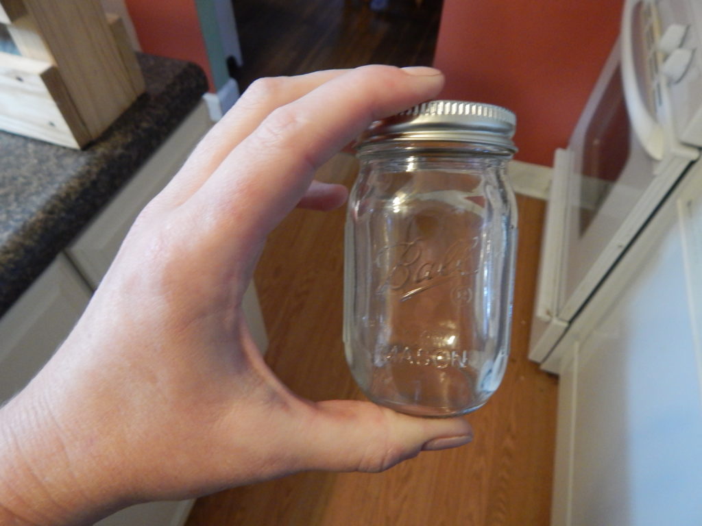 mini mason jar salt and pepper shakers 