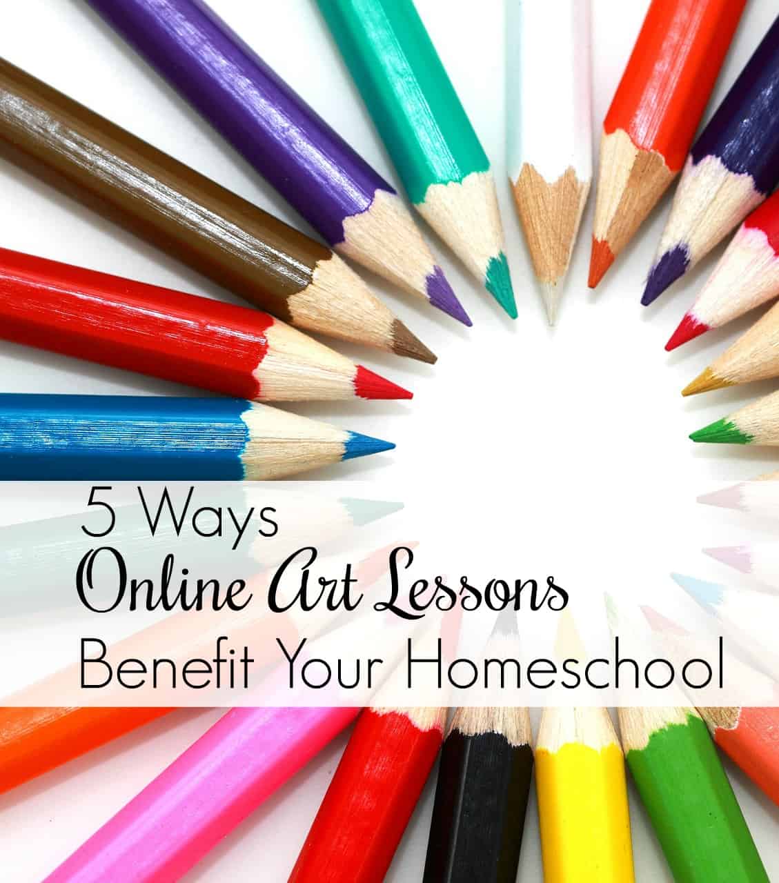 5 Ways Online Art Lessons Benefit Your Homeschool - Far From Normal