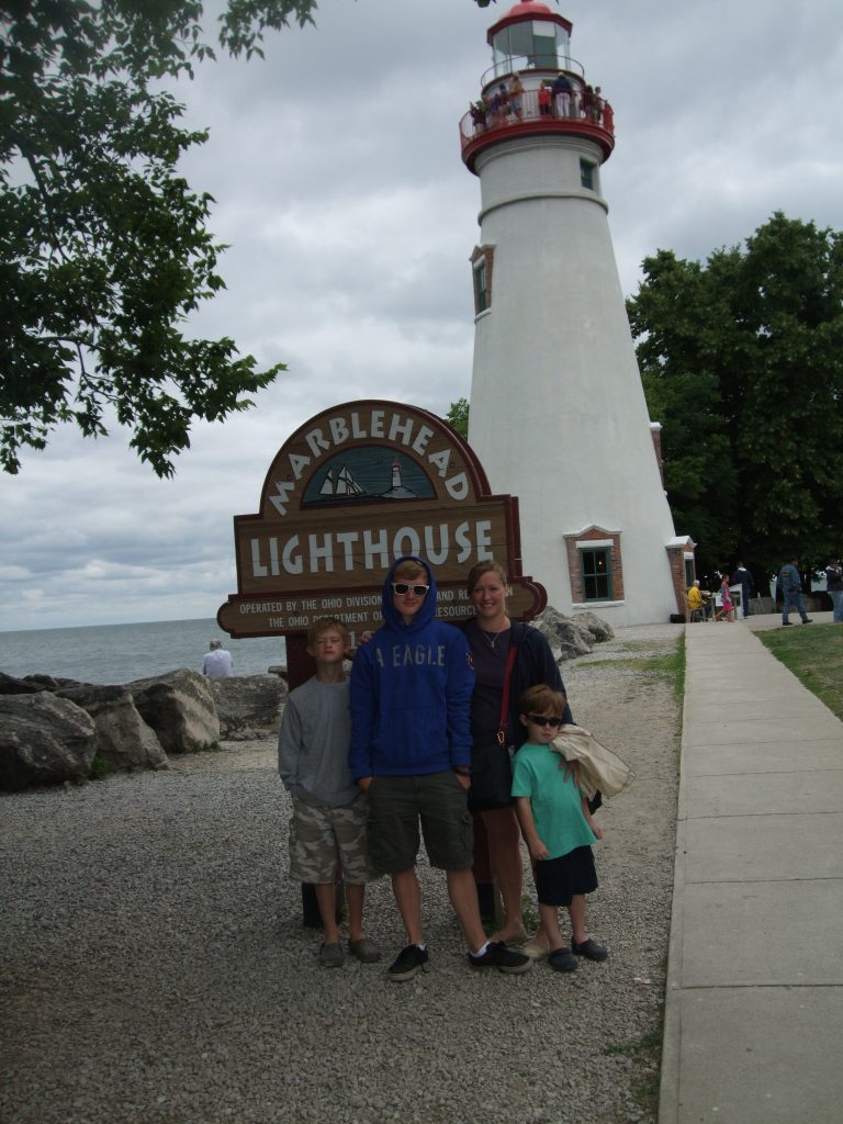 Lake Erie family vacation 