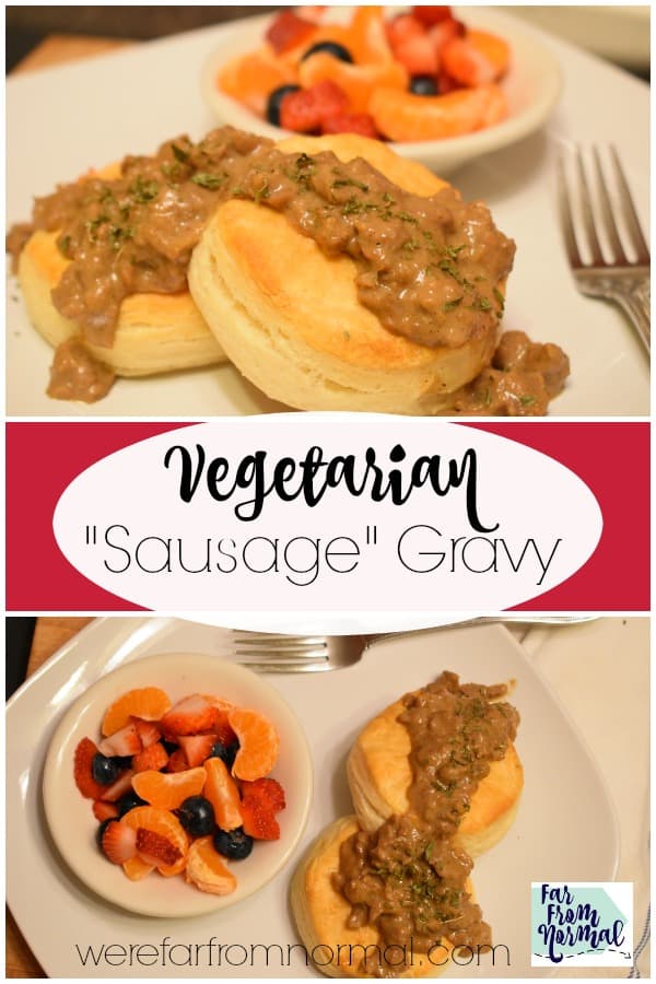 vegetarian sausage gravy 