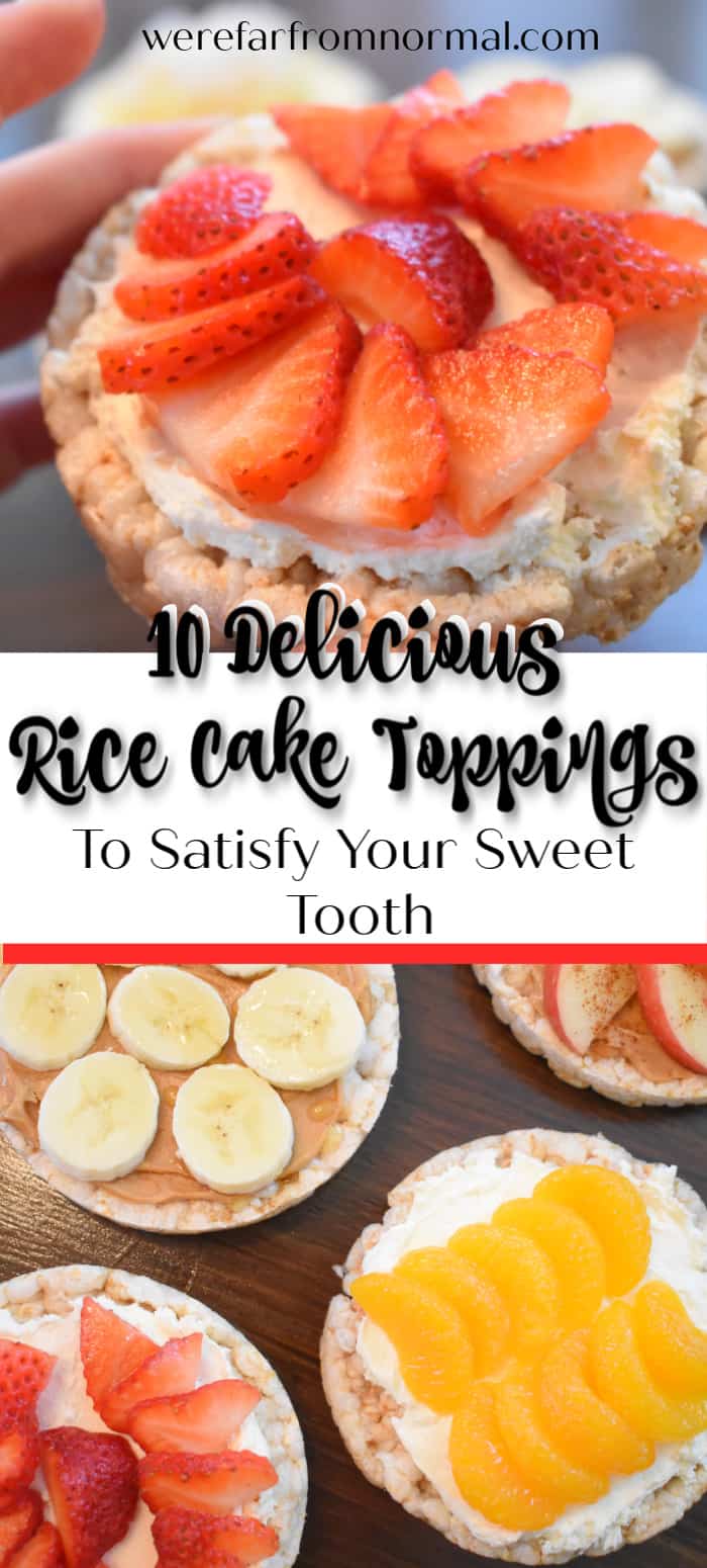 10 Delicious Rice Cake Toppings {To satisfy your sweet tooth} - Far From  Normal