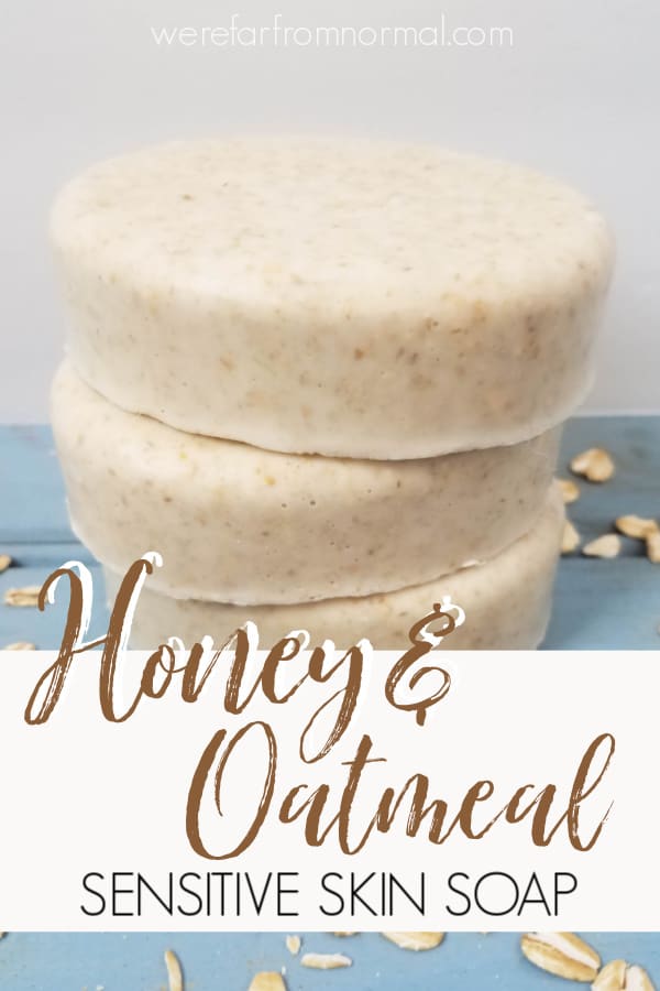 Honey and oatmeal soap 
