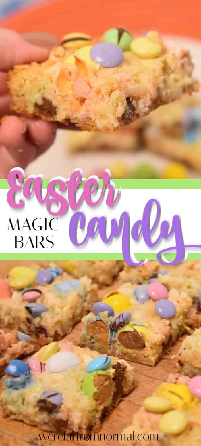 Loaded Easter Candy Magic Bars