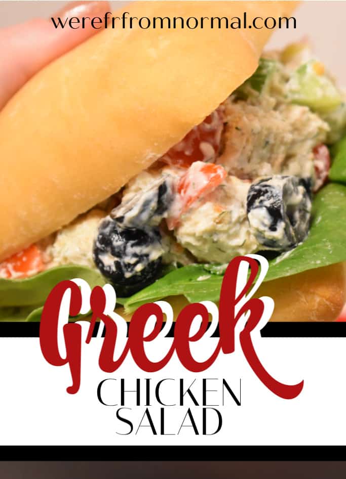 Greek Chicken Salad 