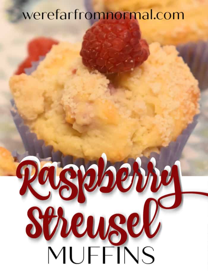 raspberry streusel muffins 