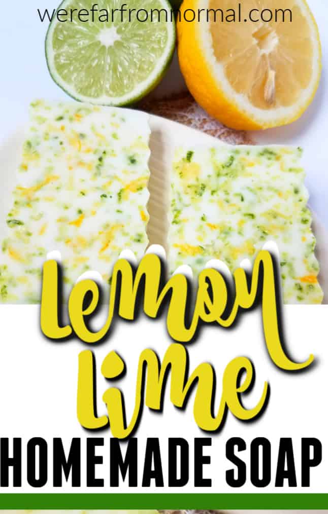 Lemon lime soap 