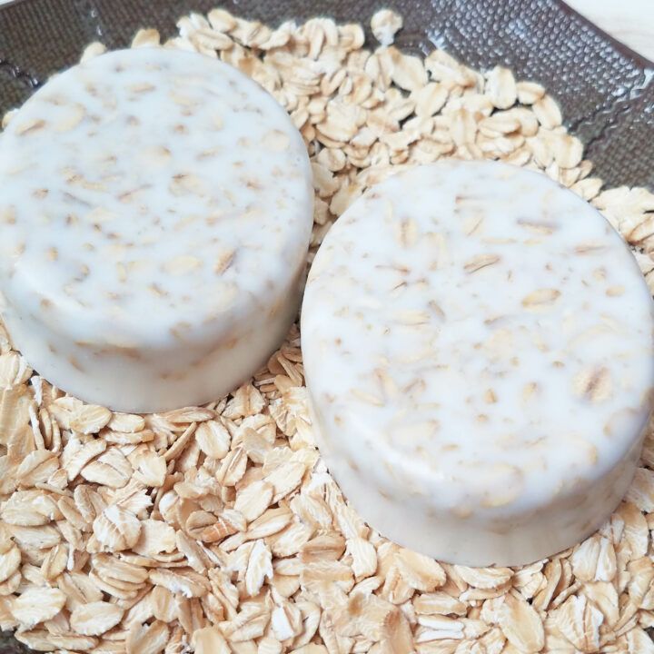 DIY Almond Oatmeal Soap 