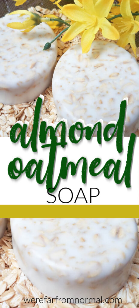almond oatmeal soap 