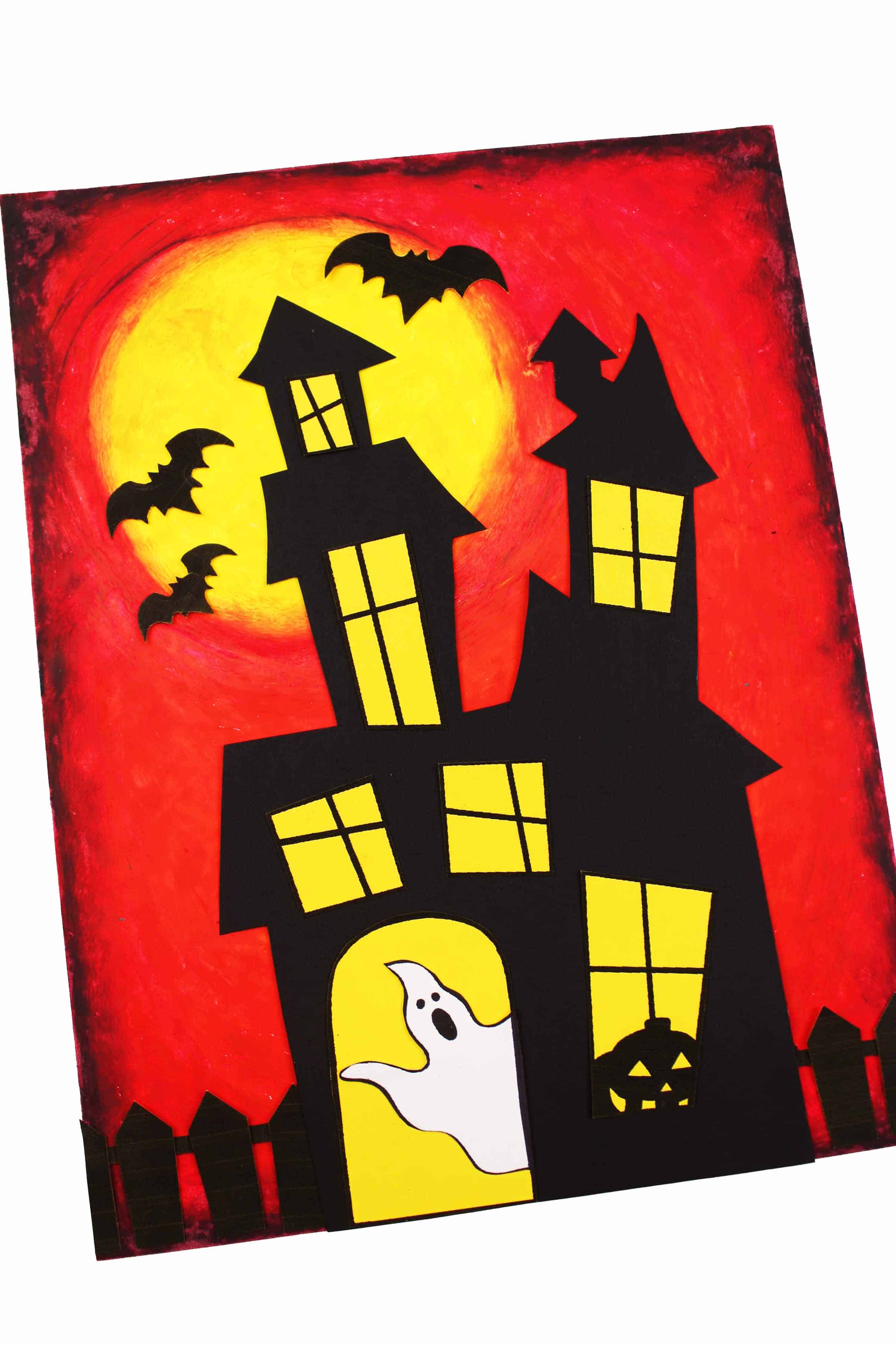 Draw A Haunted House Art Projects For Kids