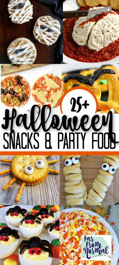Halloween Snacks & Party Food - Far From Normal