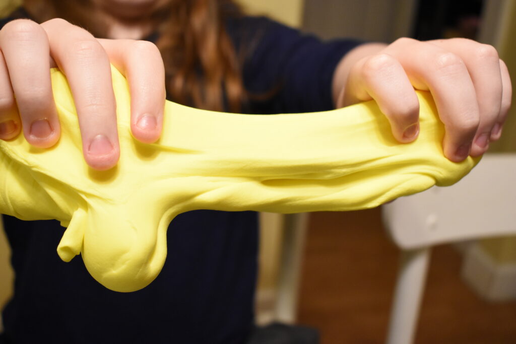 stretchy butter slime
