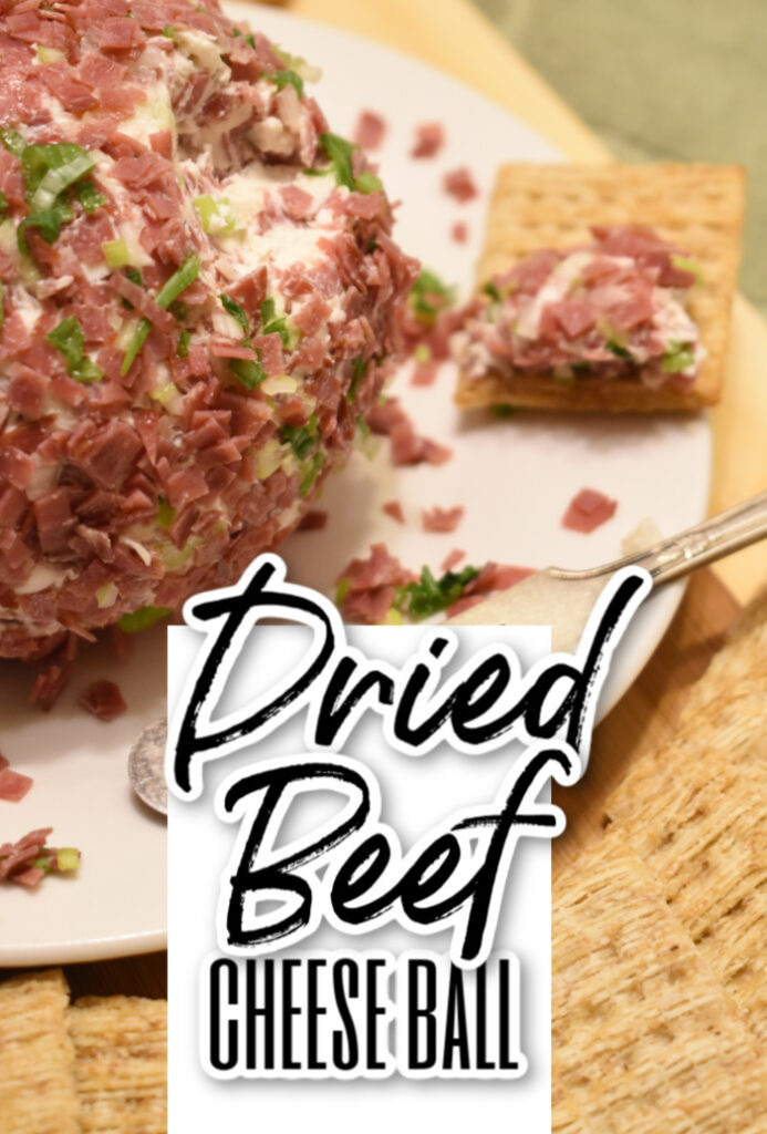 dried beef cheeseball