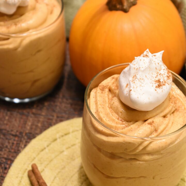 Pumpkin Mousse- Only 5 Ingredients