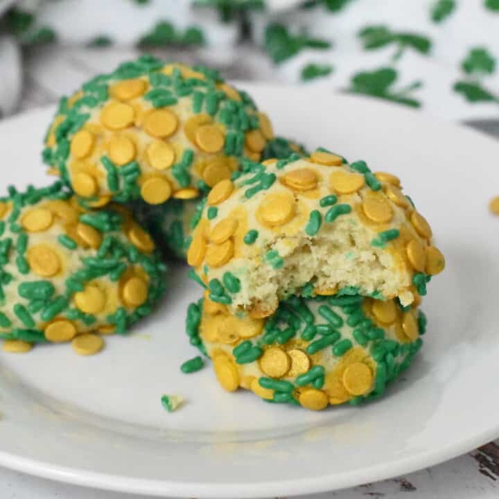 St. Patrick's Day Sprinkle Cookie