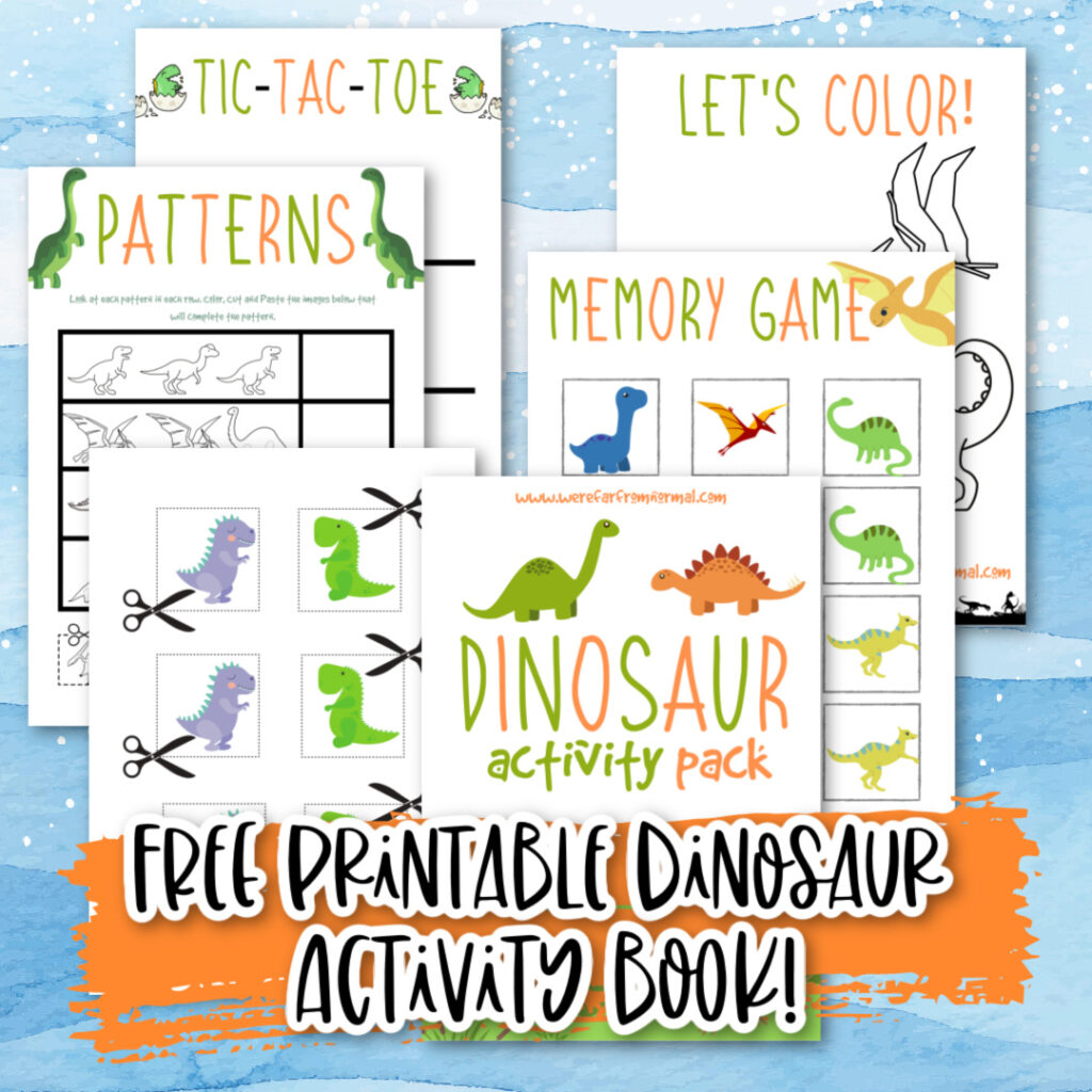 dinosaur literacy activities for preschoolers