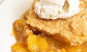 Image for Homemade Peach Cobbler