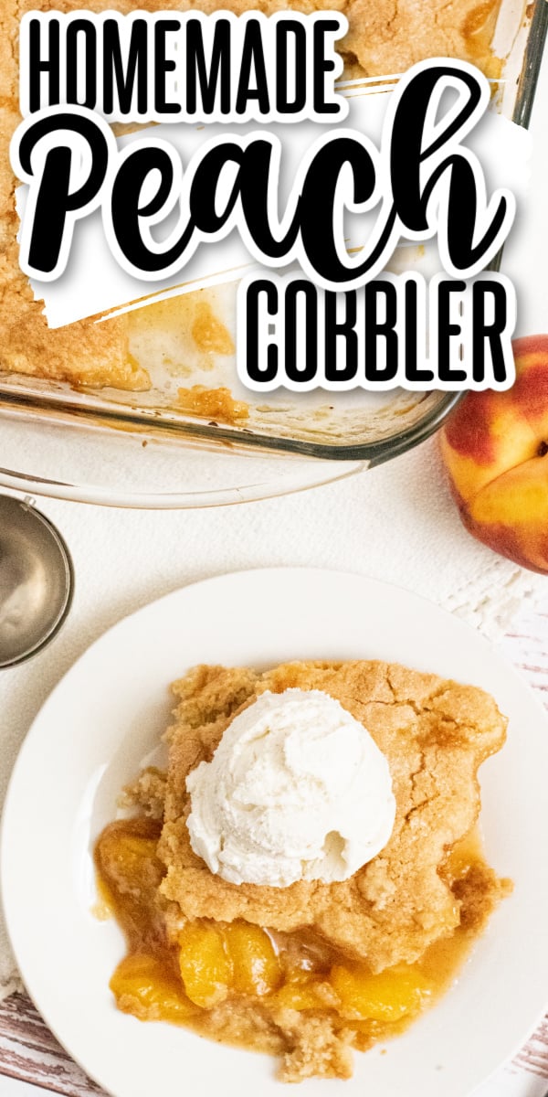 Homemade Peach Cobbler