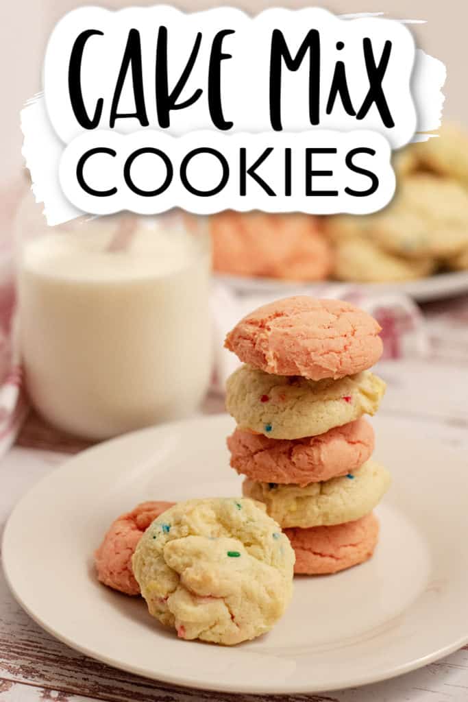 a stack of cookies on a white plate
