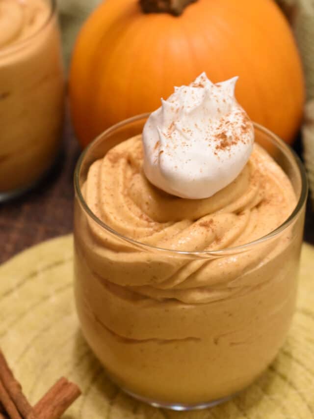 Pumpkin Mousse {Only 5 Ingredients!}