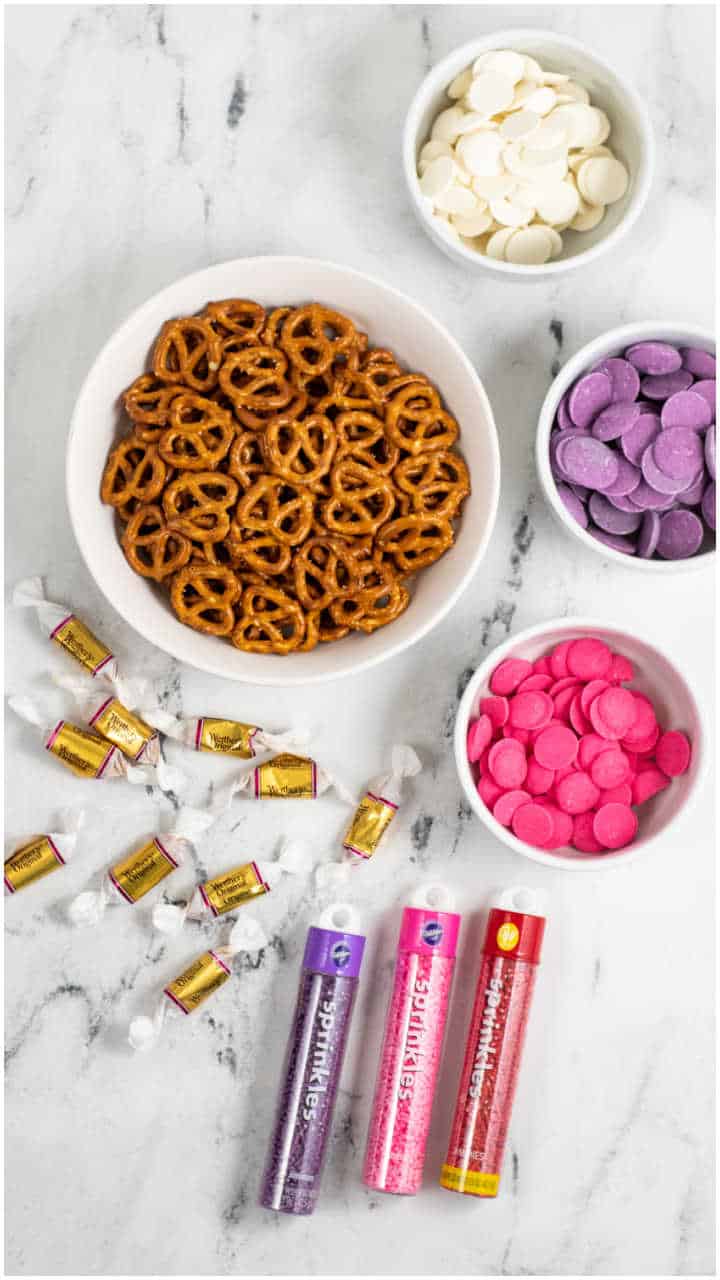 Candy Melt Pretzel Bites – With Sprinkles on Top