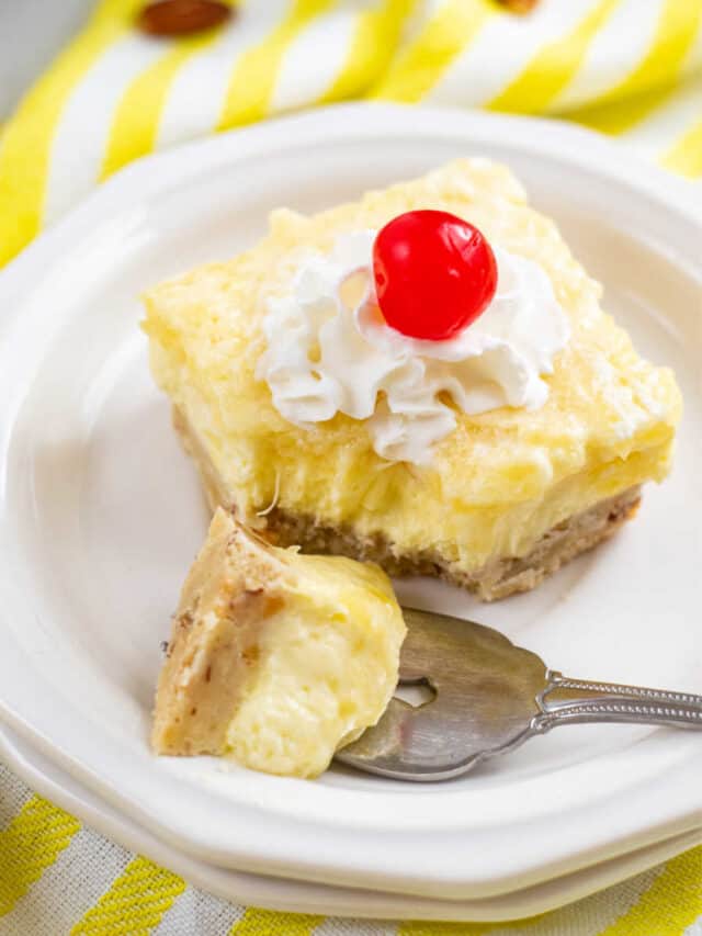 Delicious Pineapple Cheesecake Bars