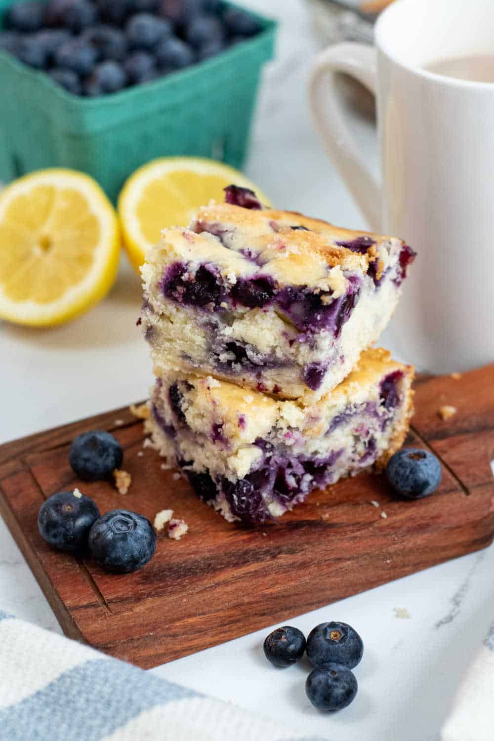 Blueberry Breakfast Cake - Far From Normal
