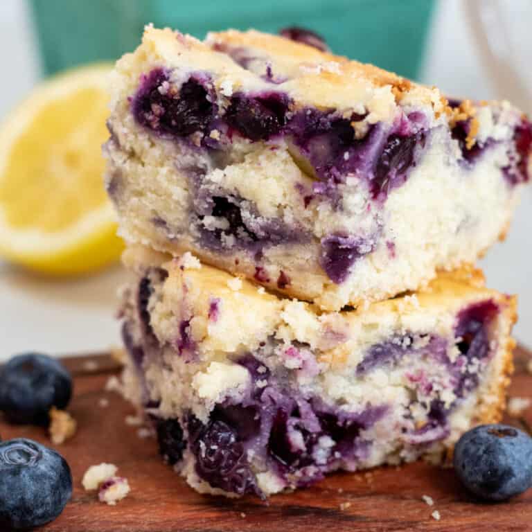 Blueberry Breakfast Cake - Far From Normal