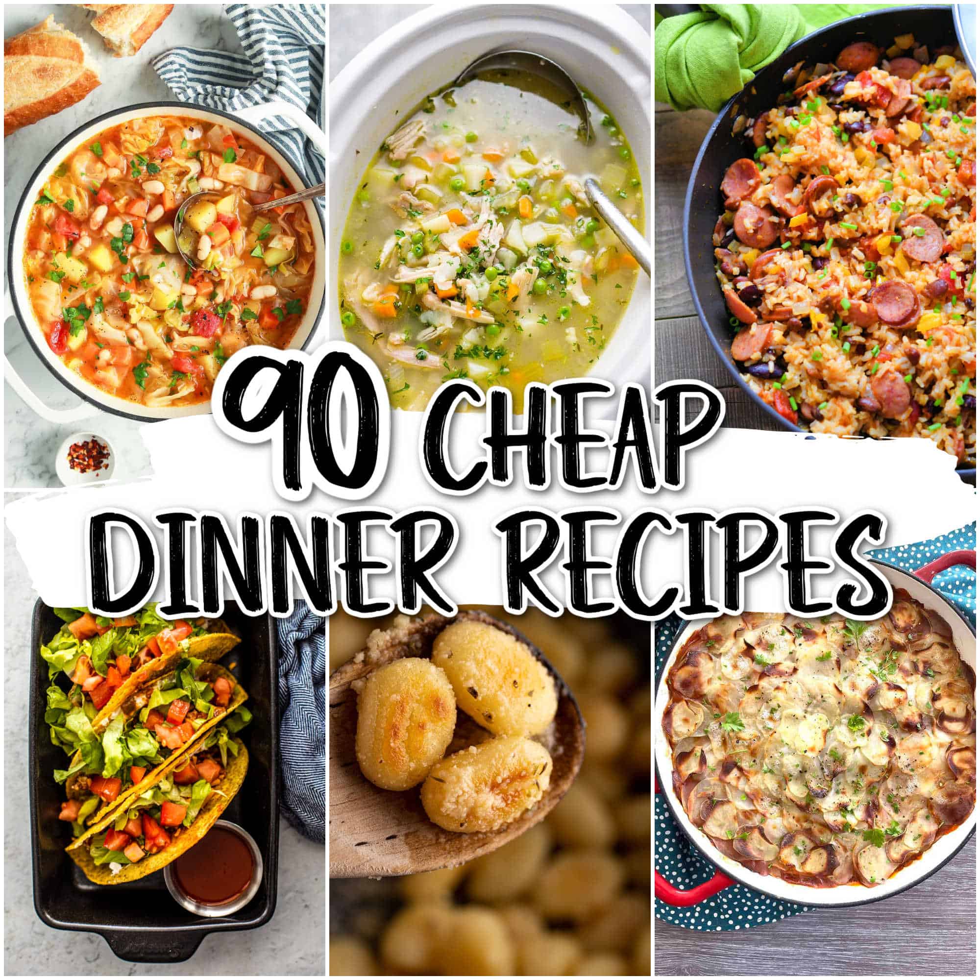 90 Cheap Meal Ideas