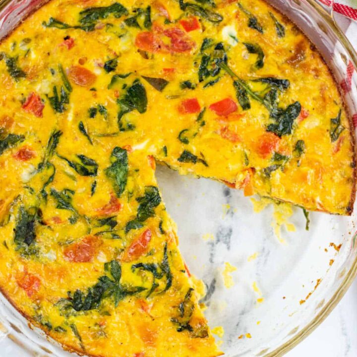 Vegetable and Cheese Frittata 