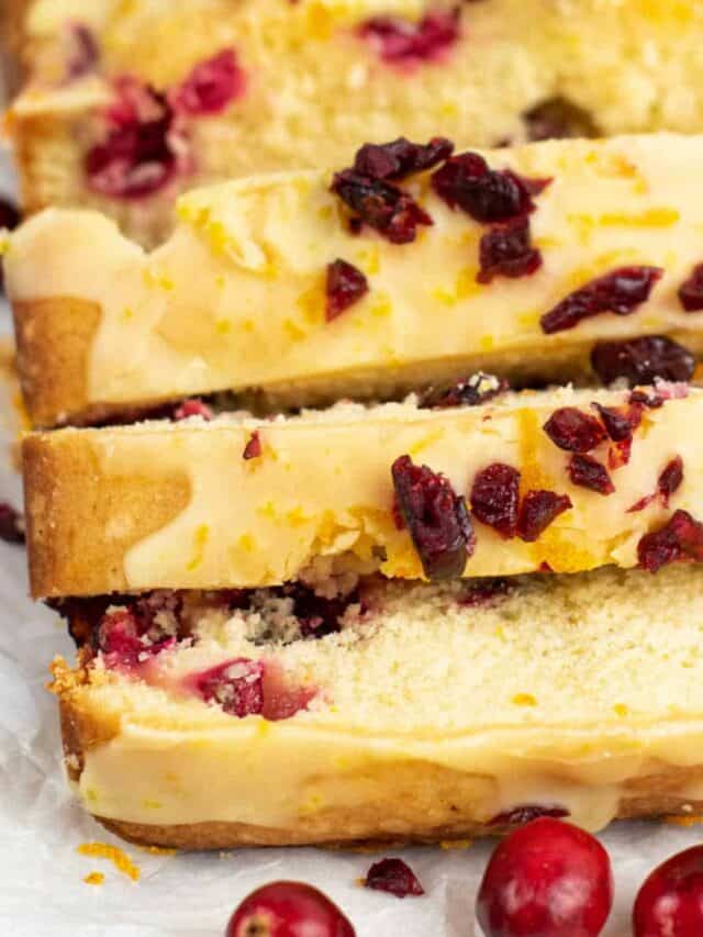 Cranberry Orange Pound Cake Far From Normal 1182