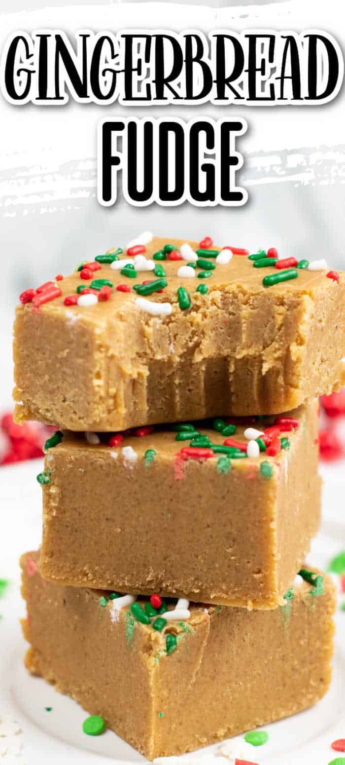 Easy Gingerbread Fudge Recipe