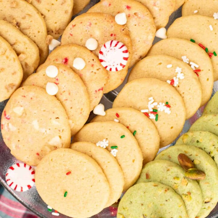 Slice and Bake Cookies- 10 Variations 