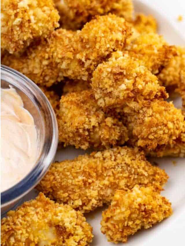 Air Fryer Popcorn Chicken Far From Normal