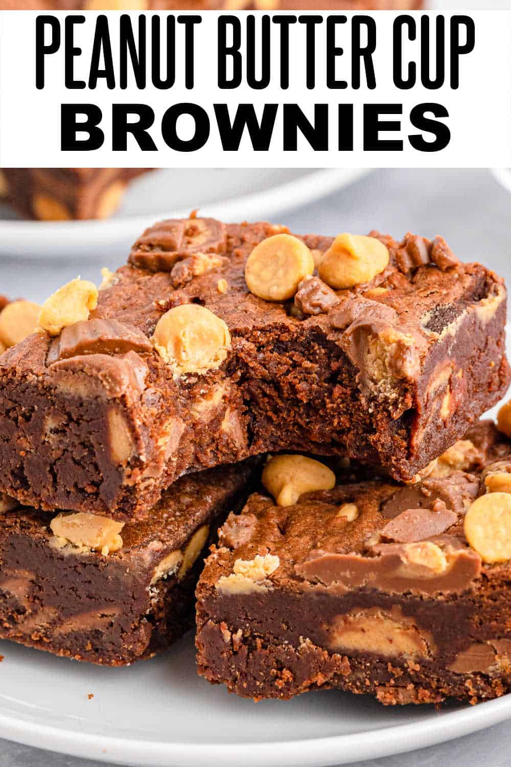 Peanut Butter Cup Brownies