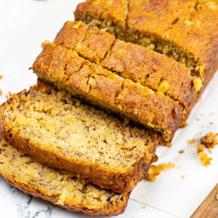 Pineapple Banana Bread