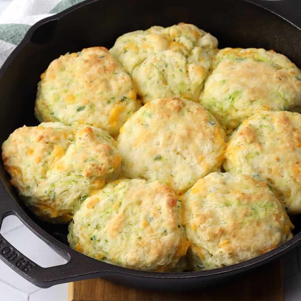 What To Serve With Chili 46 Best Side Dishes   Zucchini Cheddar Biscuits Feat 1024x1024 