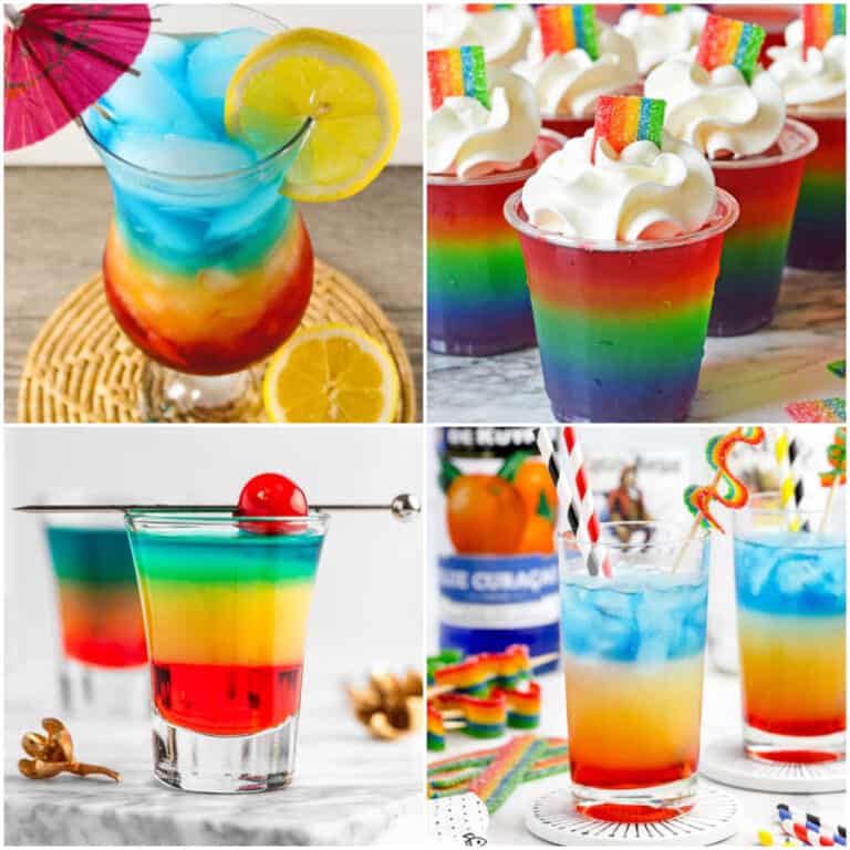 17 Colorful Rainbow Cocktails