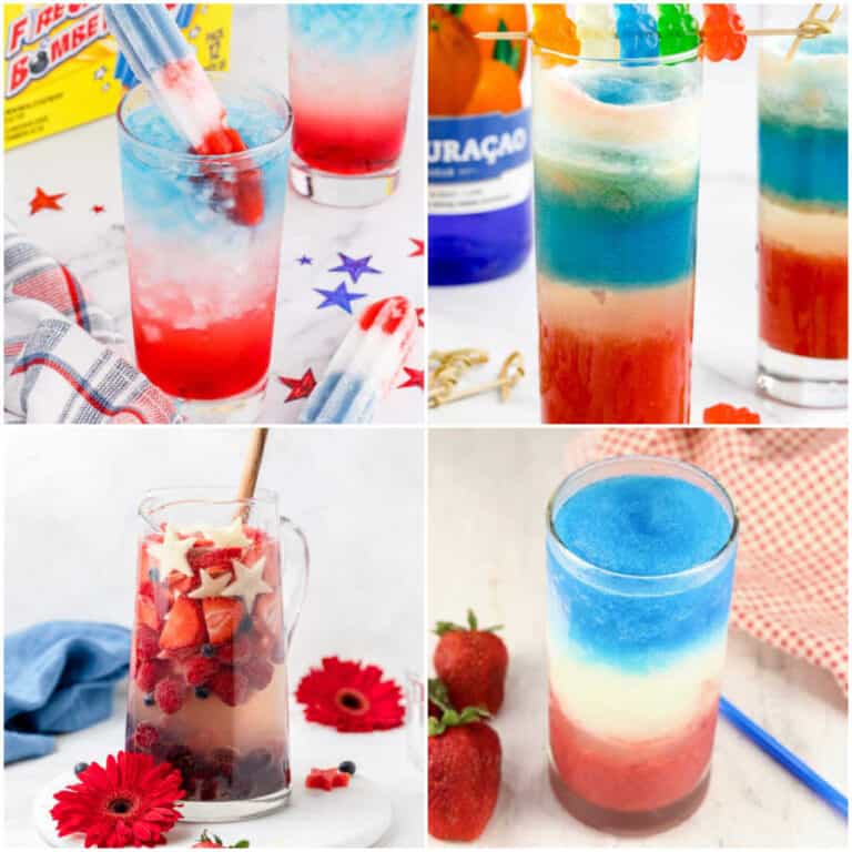 33 Patriotic Red White & Blue Cocktails