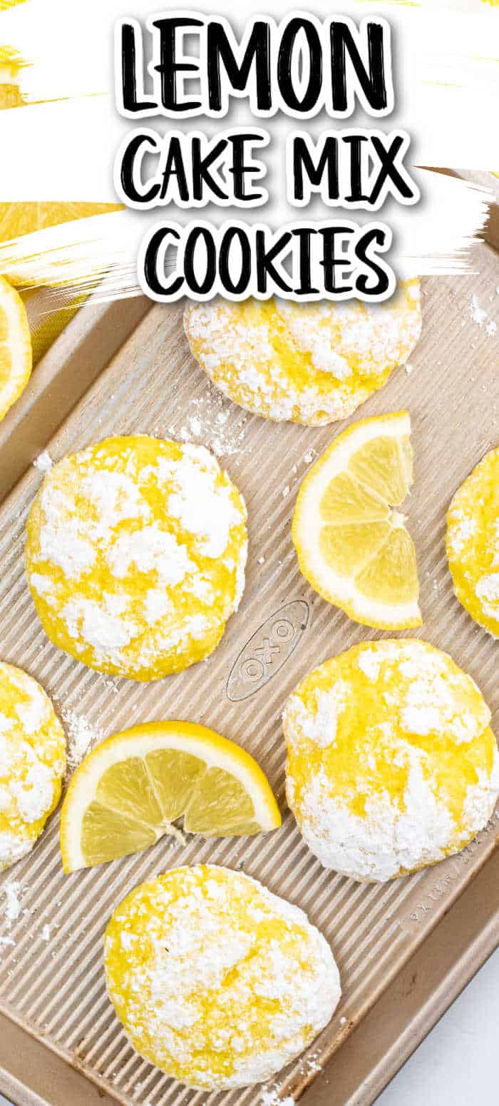 Easy Lemon Cake Mix Cookie Recipe 5925